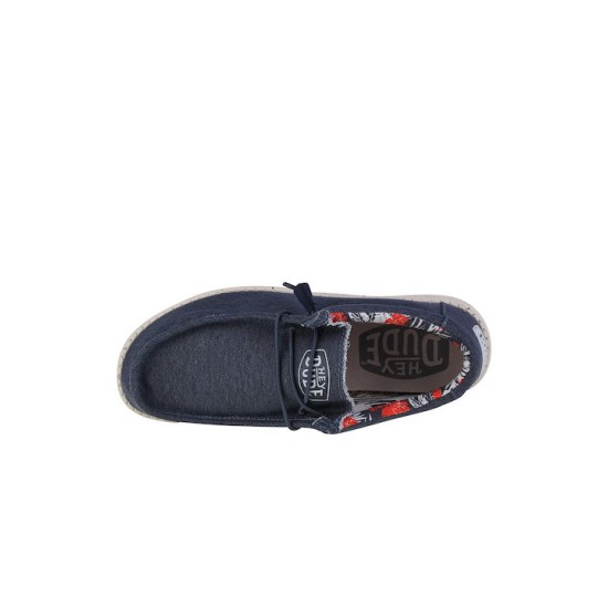HEY DUDE WALLY STRETCH CANVAS 40022-425 HEY DUDE WALLY STRETCH CANVAS 40022-425