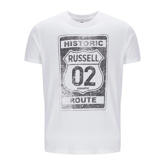 RUSSELL S/S CREWNECK TEE SHIRT A4-001-1-UW-001 RUSSELL S/S CREWNECK TEE SHIRT A4-001-1-UW-001