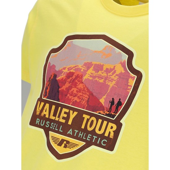 RUSSELL TATE-S/S CREWNECK TEE SHIRT A4-045-1-LZ-351 RUSSELL TATE-S/S CREWNECK TEE SHIRT A4-045-1-LZ-351