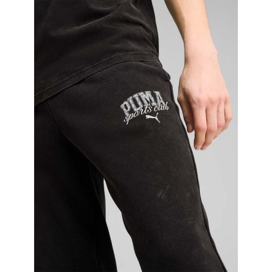 PUMA CLASS WASHED SWEATPANTS TR CL 684642-01 PUMA CLASS WASHED SWEATPANTS TR CL 684642-01