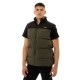 BENATION TWO COLORS PUFFER VEST 08302404-13B BENATION TWO COLORS PUFFER VEST 08302404-13B