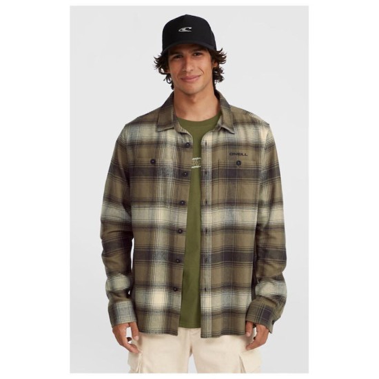 ONEIL TRVLR SERIES FLANNEL CHECK SHIRT 2650042-37028 ONEIL TRVLR SERIES FLANNEL CHECK SHIRT 2650042-37028