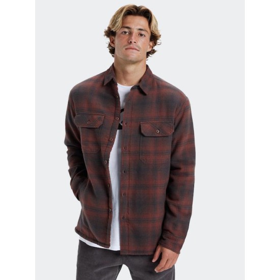 QUIKSILVER VENTURE OVERSHIRT SHERPA AQYWT03364-RRJ1 QUIKSILVER VENTURE OVERSHIRT SHERPA AQYWT03364-RRJ1