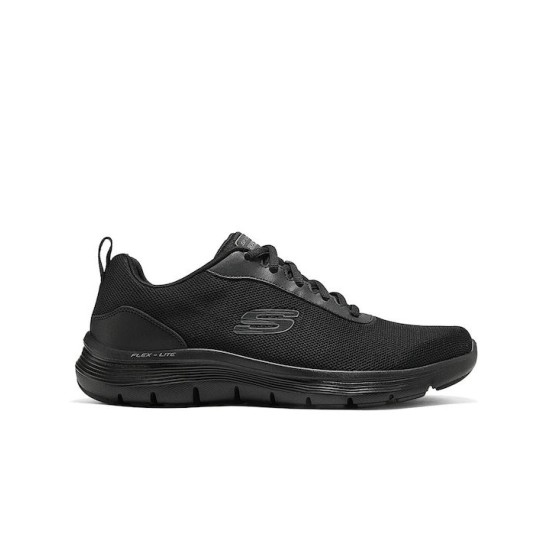 SKECHERS MESH LACE UP SNEAKER W/ AIR-COOLED MF 232822-BBK