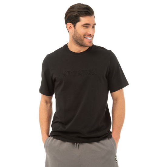 BENATION CREW NECK S/S TEE EMBOSSED LOGO 05312402-01