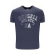 RUSSEL BLAINE S/S CREWNECK TEE SHIRT A4-007-1-155 RUSSEL BLAINE S/S CREWNECK TEE SHIRT A4-007-1-155