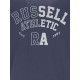 RUSSEL BLAINE S/S CREWNECK TEE SHIRT A4-007-1-155 RUSSEL BLAINE S/S CREWNECK TEE SHIRT A4-007-1-155