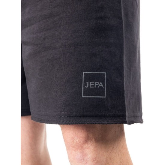 JEPA MEN FRENCH TERRY SHORTS 2712204-BLACK