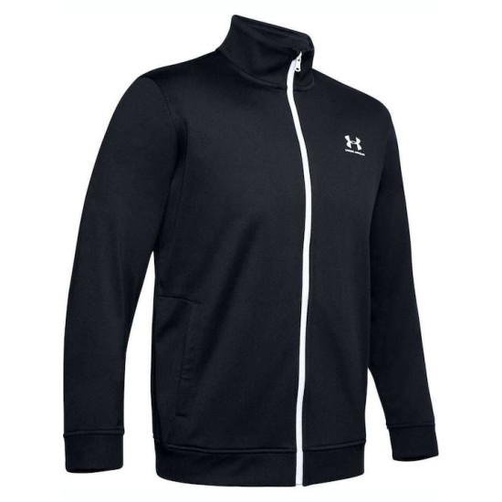 UNDER ARMOUR SPORTSTYLE TRICOT JACKET 1329293-002 UNDER ARMOUR SPORTSTYLE TRICOT JACKET 1329293-002