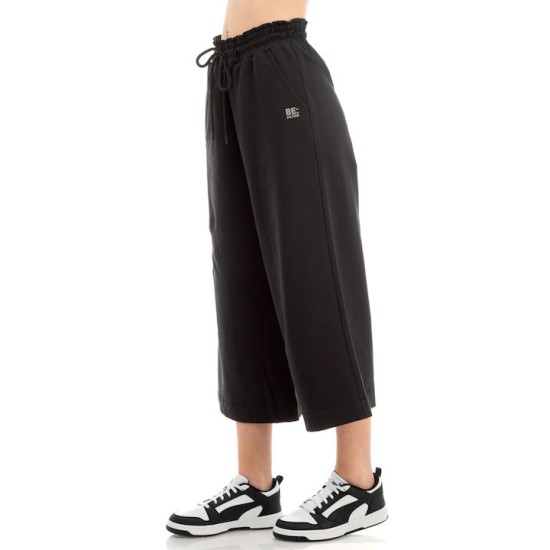 BENATION CO/EL TERRY CROPPED WIDE LEG PANT 02112401-01