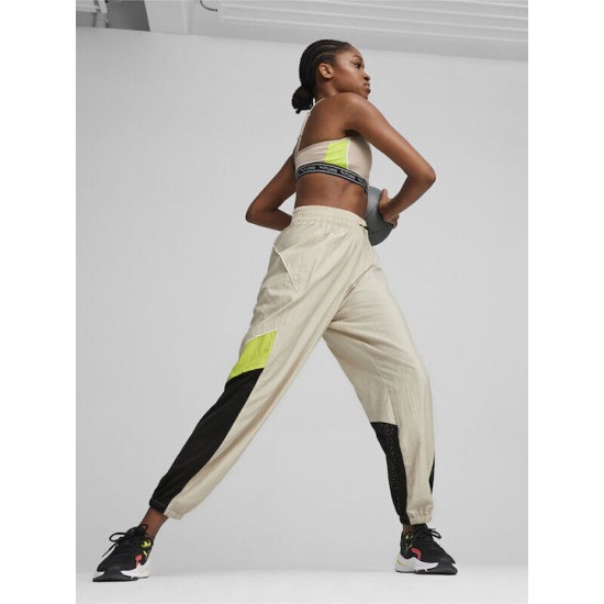PUMA FIT MOVE WOVEN JOGGER PUTTY 524813-90
