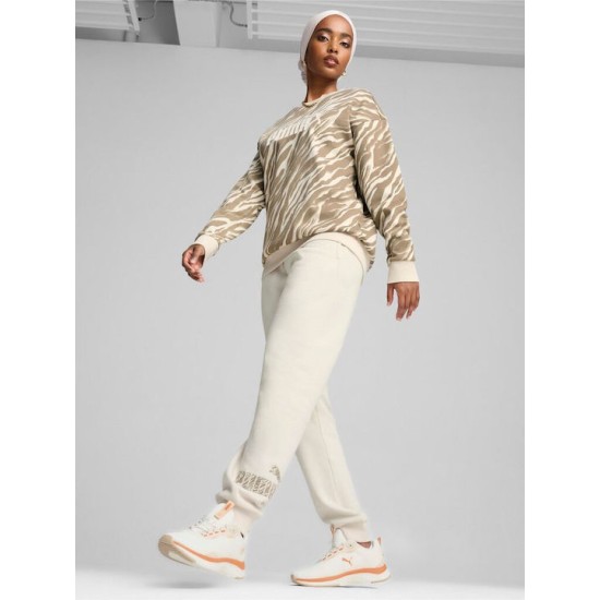PUMA ESS+ ANIMAL AOP CREW FL 681491-87