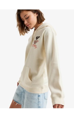 ROXY SURF STOKED HOODIE BRUSHED ERJFT04855-TEC0