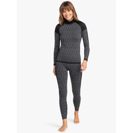 ROXY CHILL OUT SEAMLESS HEART PANTS ERJNP03596-KVJ0 ROXY CHILL OUT SEAMLESS HEART PANTS ERJNP03596-KVJ0
