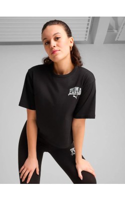 PUMA CLASS RELAXED CROP TEE 685030-01