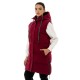BENATION LONG VEST PUFFER JACKET 08102402-5C BENATION LONG VEST PUFFER JACKET 08102402-5C