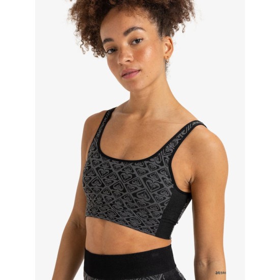 ROXY CHILL OUT SEAMLESS HEART BRA ERJKT04107-KVJ0 ROXY CHILL OUT SEAMLESS HEART BRA ERJKT04107-KVJ0