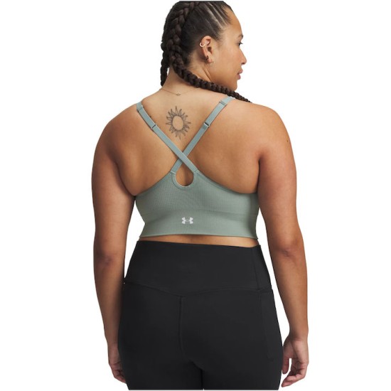 UNDER ARMOUR VANISH SEAMLESS LOW BRA 1384417-348 UNDER ARMOUR VANISH SEAMLESS LOW BRA 1384417-348