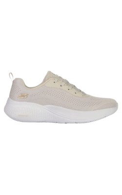 SKECHERS LACE UP ENGINEERED KNIT W VAPOR FOAM 117550-NAT