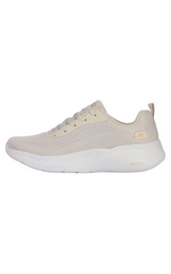 SKECHERS LACE UP ENGINEERED KNIT W VAPOR FOAM 117550-NAT