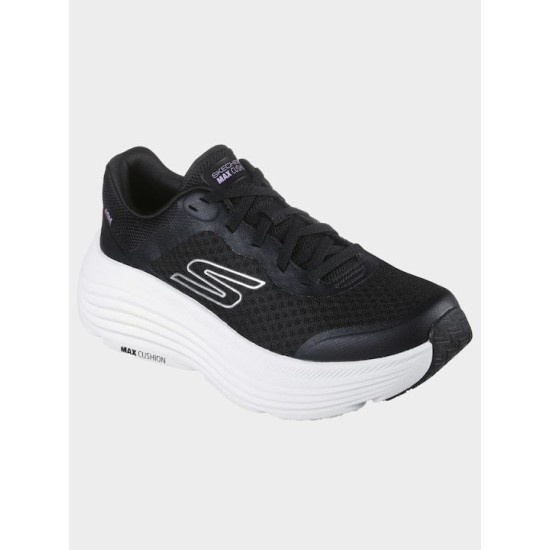 SKECHERS MESH LACE UP W/HM DETAILS 129470-BKW SKECHERS MESH LACE UP W/HM DETAILS 129470-BKW