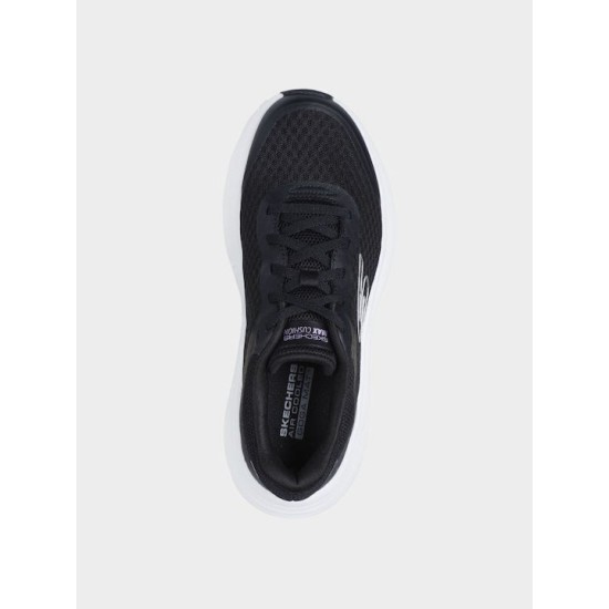 SKECHERS MESH LACE UP W/HM DETAILS 129470-BKW SKECHERS MESH LACE UP W/HM DETAILS 129470-BKW