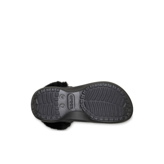 CROCS CLASSIC PLATFORM FUZZ LINED 212854-001