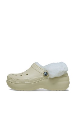 CROCS CLASSIC PLATFORM FUZZ LINED 212854-2Y2