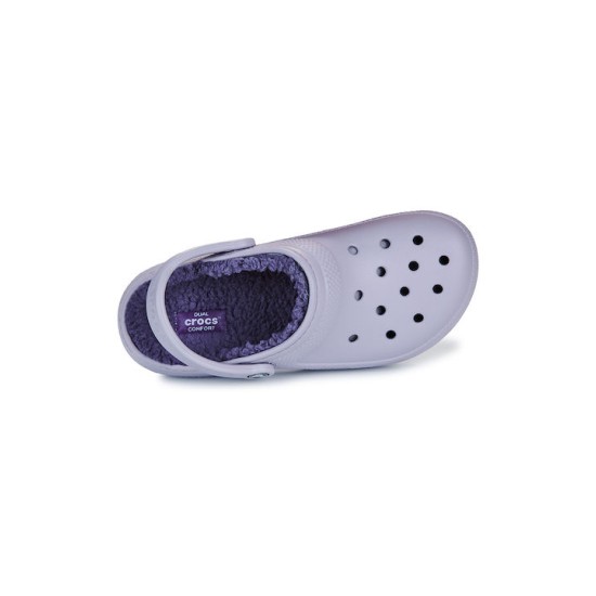CROCS CLASSIC LINED CLOG 203591-5PU CROCS CLASSIC LINED CLOG 203591-5PU