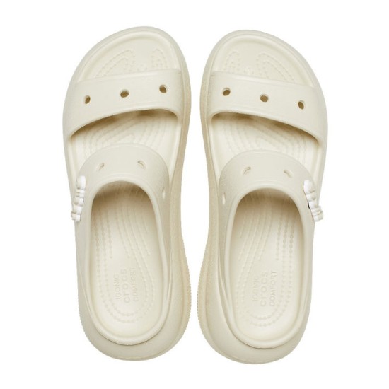 CROCS CRUSH SANDAL BONE 207670-2Y2 CROCS CRUSH SANDAL BONE 207670-2Y2