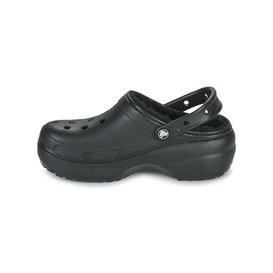 CROCS CLASSIC PLATFORM LINED CLOG W 207938-001 CROCS CLASSIC PLATFORM LINED CLOG W 207938-001