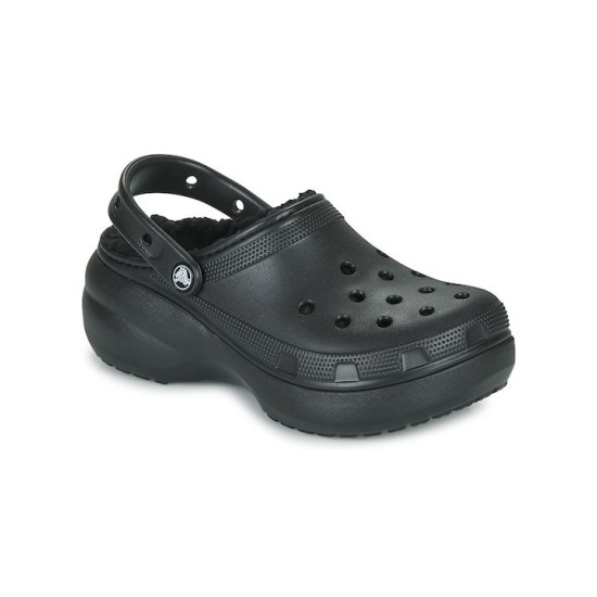 CROCS CLASSIC PLATFORM LINED CLOG W 207938-001 CROCS CLASSIC PLATFORM LINED CLOG W 207938-001