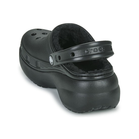 CROCS CLASSIC PLATFORM LINED CLOG W 207938-001 CROCS CLASSIC PLATFORM LINED CLOG W 207938-001