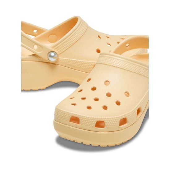 CROCS CLASSIC PLATFORM PEARL CLOG 211231-78Z CROCS CLASSIC PLATFORM PEARL CLOG 211231-78Z