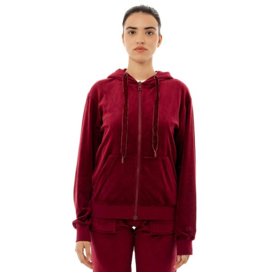 BENATION VELOUR FULL ZIP HOOD 07102303-5C BENATION VELOUR FULL ZIP HOOD 07102303-5C