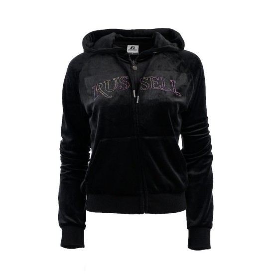 RUSSELL CROPPED ZIP THROUGH HOODY JKT A24-125-2-099 RUSSELL CROPPED ZIP THROUGH HOODY JKT A24-125-2-099