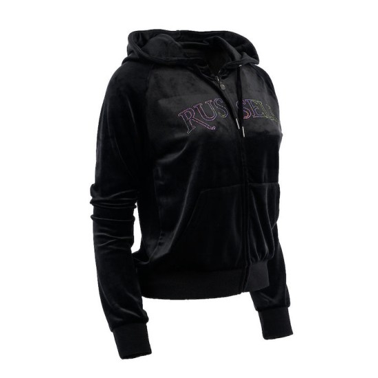 RUSSELL CROPPED ZIP THROUGH HOODY JKT A24-125-2-099 RUSSELL CROPPED ZIP THROUGH HOODY JKT A24-125-2-099