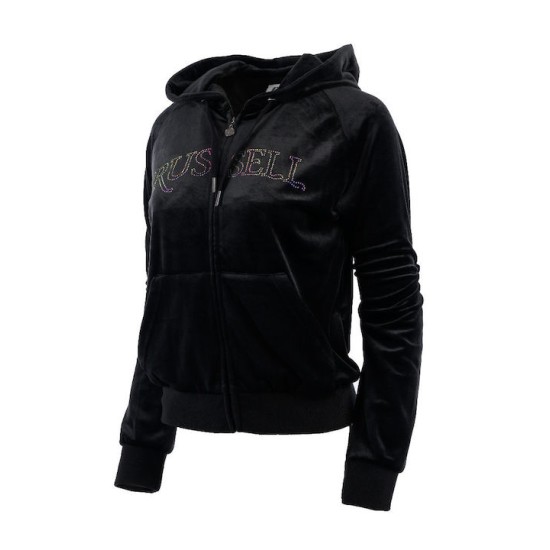 RUSSELL CROPPED ZIP THROUGH HOODY JKT A24-125-2-099 RUSSELL CROPPED ZIP THROUGH HOODY JKT A24-125-2-099