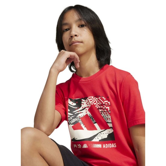 ADIDAS J CAMO LOGO TEE JD4641 ADIDAS J CAMO LOGO TEE JD4641