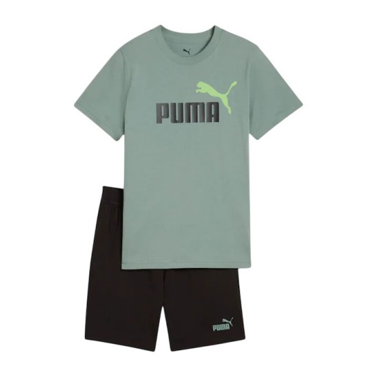 PUMA ESS LOGO LAB TEE AND SHORTS SET 686300-16