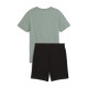 PUMA ESS LOGO LAB TEE AND SHORTS SET 686300-16