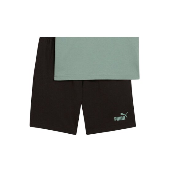 PUMA ESS LOGO LAB TEE AND SHORTS SET 686300-16