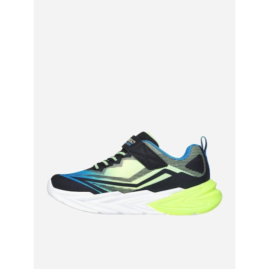 SKECHERS LIGHTED GORE STRAP SNEAKER 400139L-BBLM