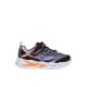 SKECHERS LIGHTS GORE STRAP SNEAKER 400139N-BKSL