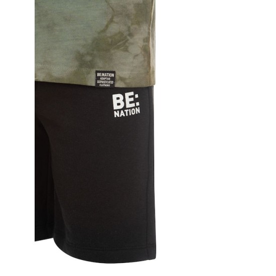 BENATION TIE DYE CREW NECK TEE SHORT 10412402-13B BENATION TIE DYE CREW NECK TEE SHORT 10412402-13B
