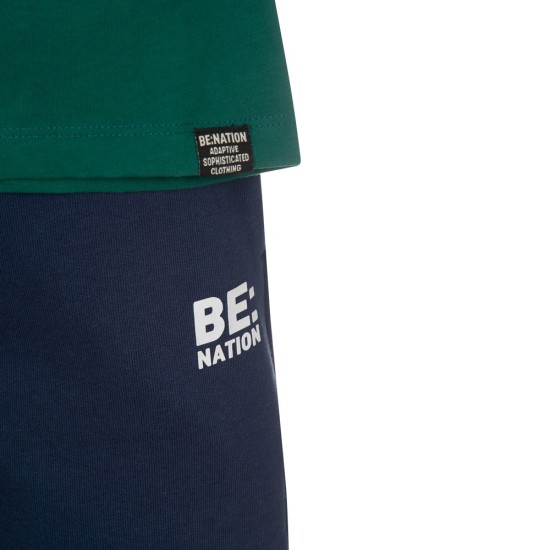 BENATION CREW NECK TEE_SHORTS SET 10412403-7C BENATION CREW NECK TEE_SHORTS SET 10412403-7C