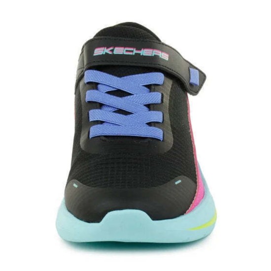 SKECHERS GORE AND STRAP SNEAKER 303571L-BKMT