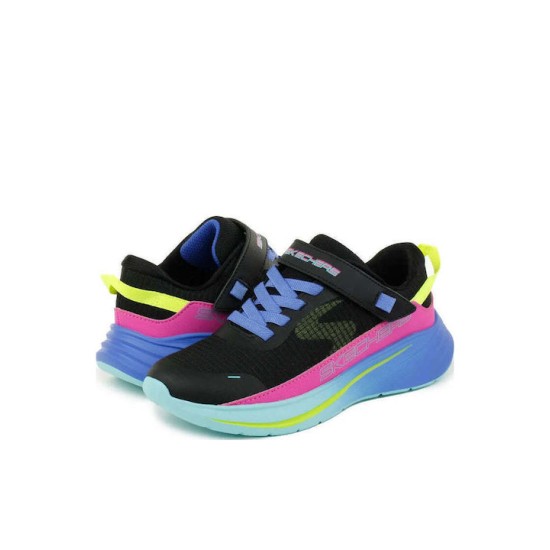 SKECHERS GORE AND STRAP SNEAKER 303571L-BKMT